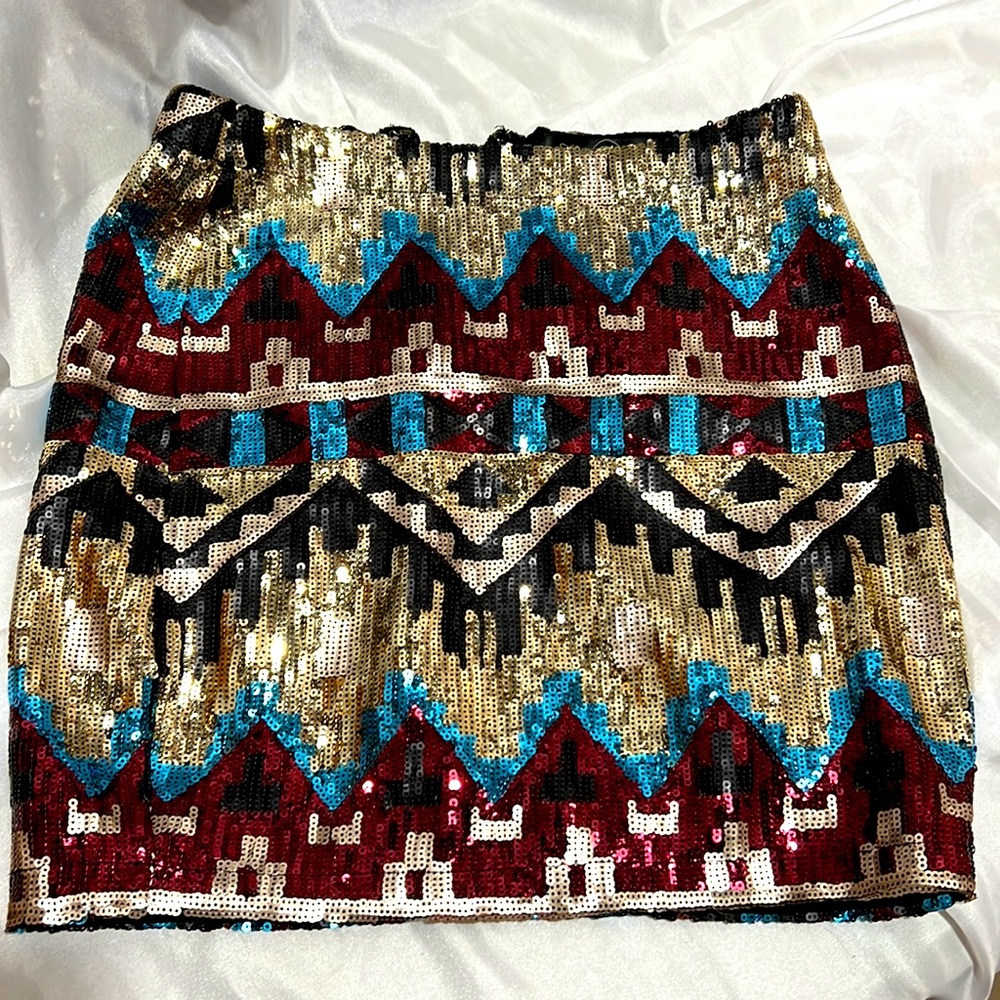 Hot & Delicious Sequin Skirt